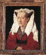 EYCK, Jan van Portrait of Margareta van Eyck sdf china oil painting reproduction